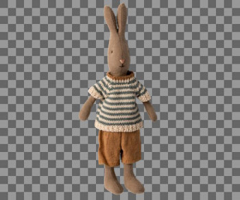 Rabbit size 1 brown - shirt and shorts