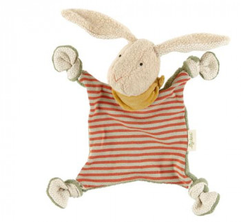 Sigikid Schnuffeltuch Hase beige green